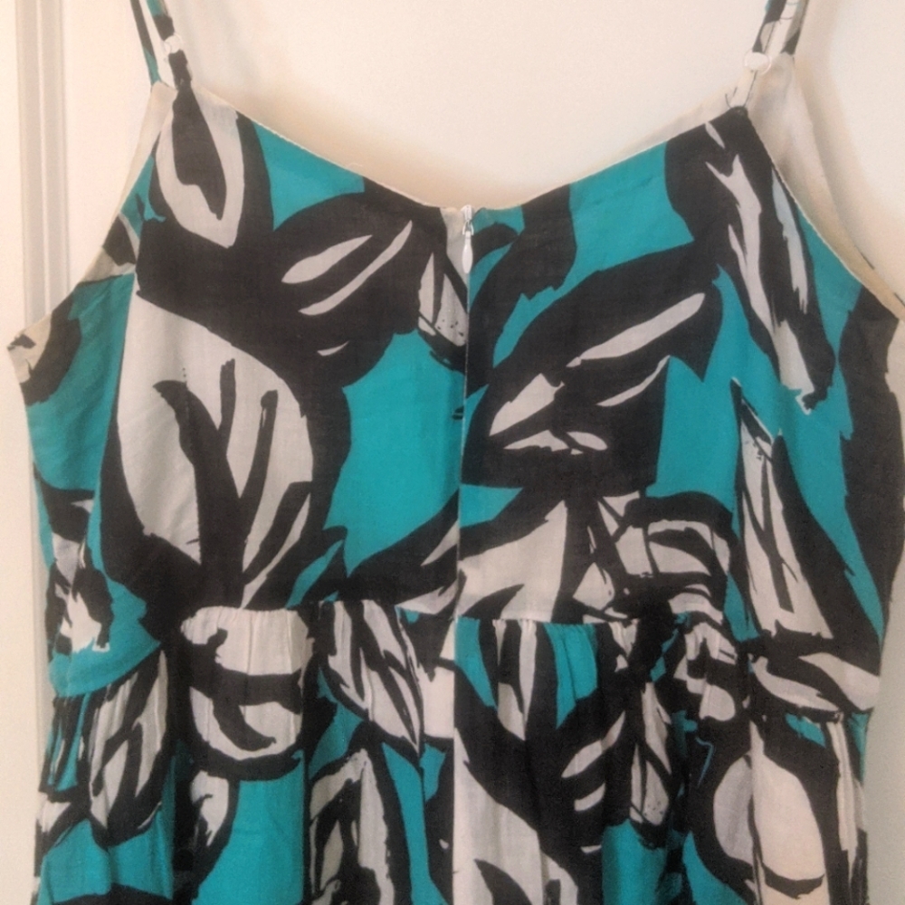 Cotton spaghetti straps mini dress